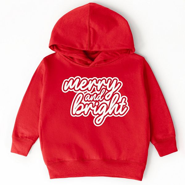 

Толстовка Merry & bright outline puff для малышей The Juniper Shop, Red
