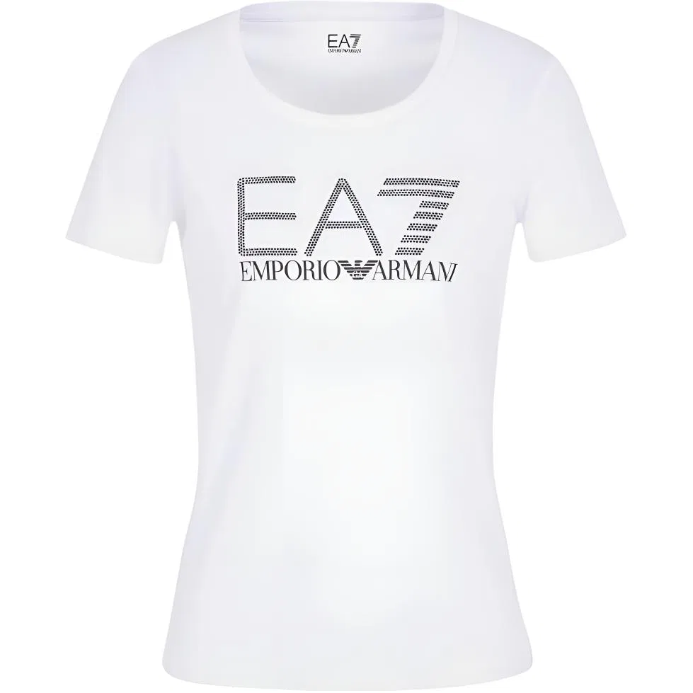 Футболка EA7 женская White EMPORIO ARMANI