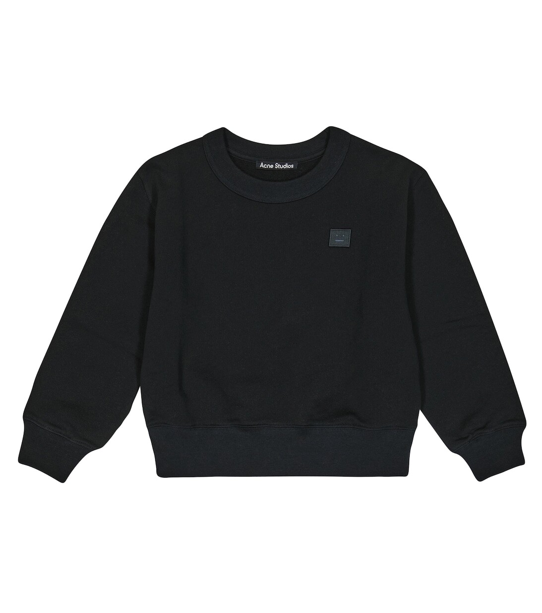 

Хлопковая толстовка Acne Studios, черный