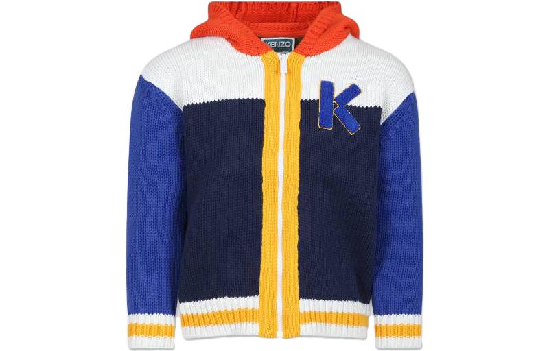 Детский свитер KENZO, синий — фото 3