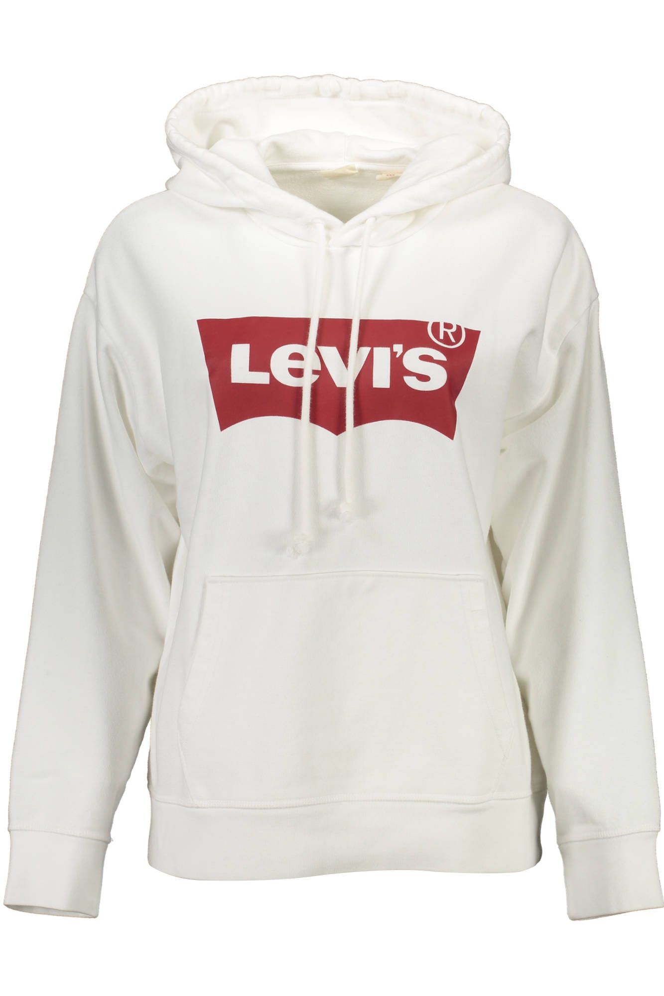 

Белый хлопковый женский свитер Levi´s