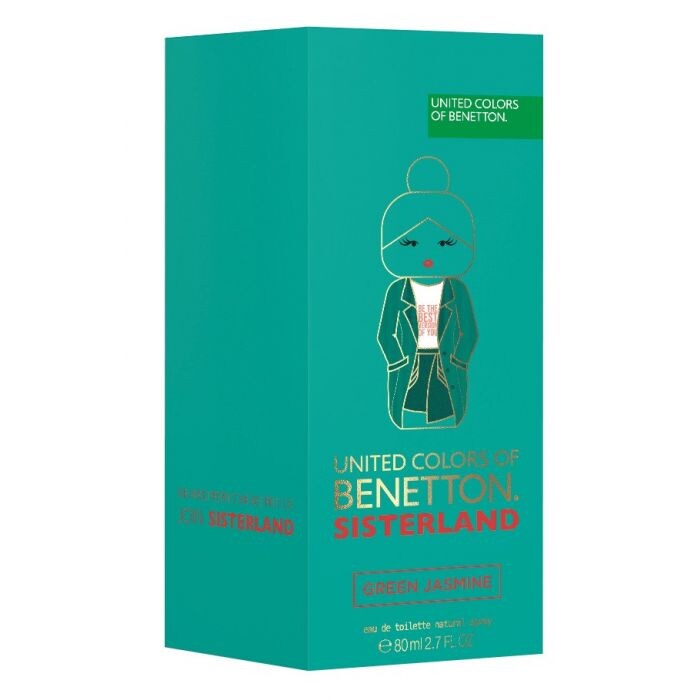

Женская туалетная вода Sisterland Jasmine EDT Mujer Benetton, 80 ml