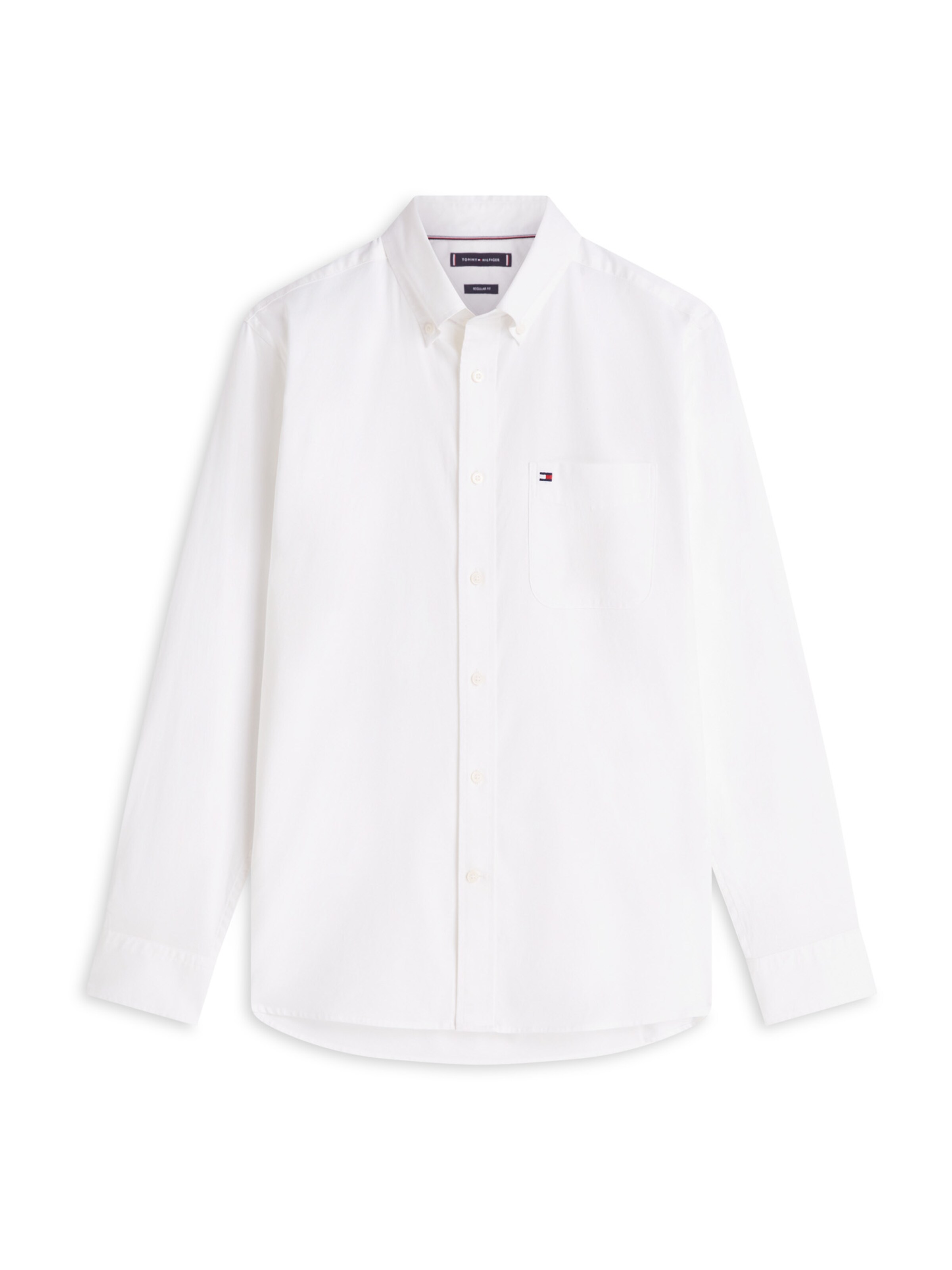 

TOMMY HILFIGER Рубашка на пуговицах Regular fit в белом цвете