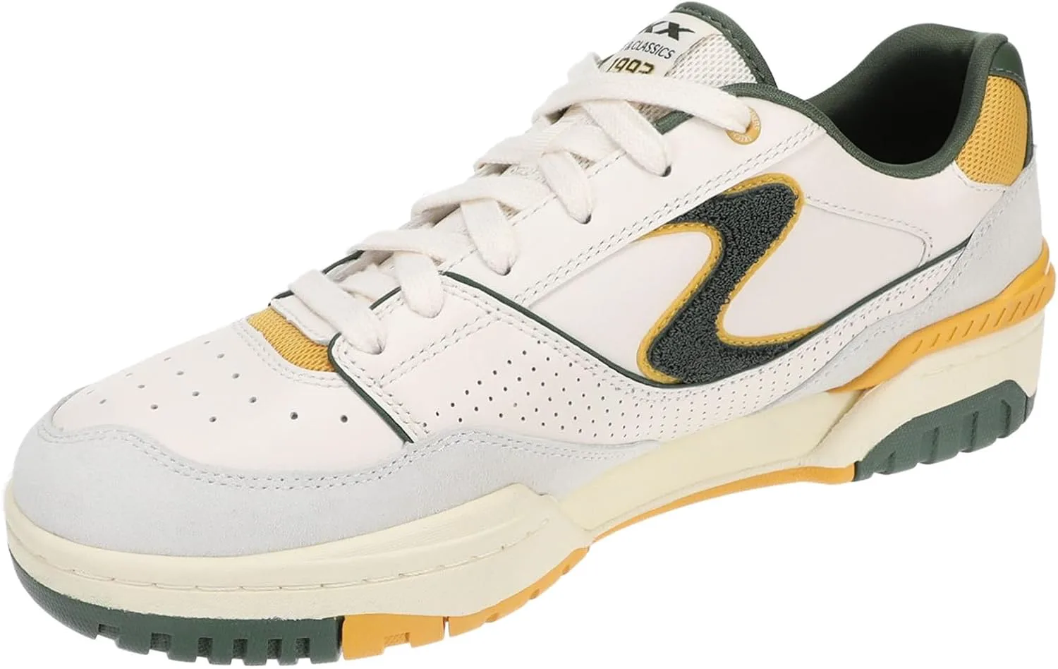 Мужские кроссовки Skechers Court & Classics, размер S-1992, белый/зеленый — фото 4