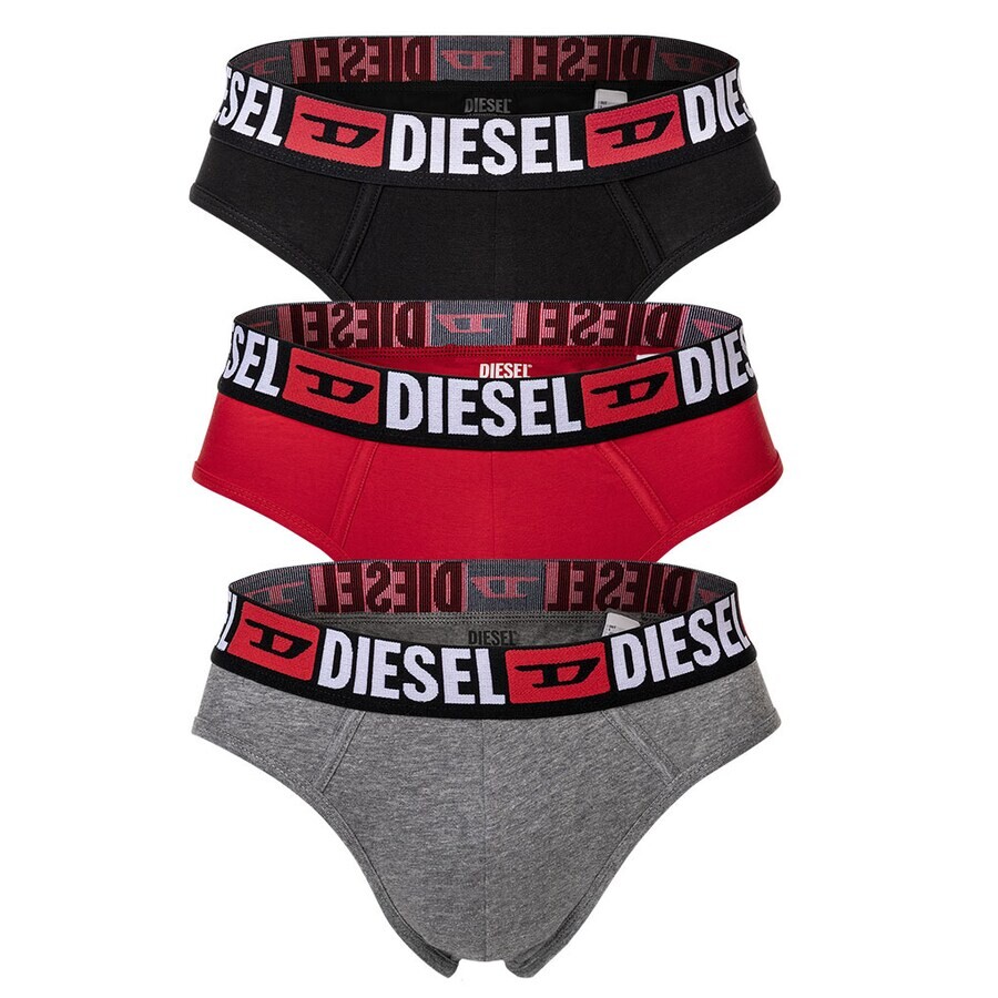 Трусы DIESEL Panty Andre, цвет grey/red/black — фото 2