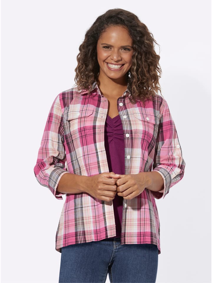 

WITT WEIDEN Блузка Blusenset in fuchsia-kariert