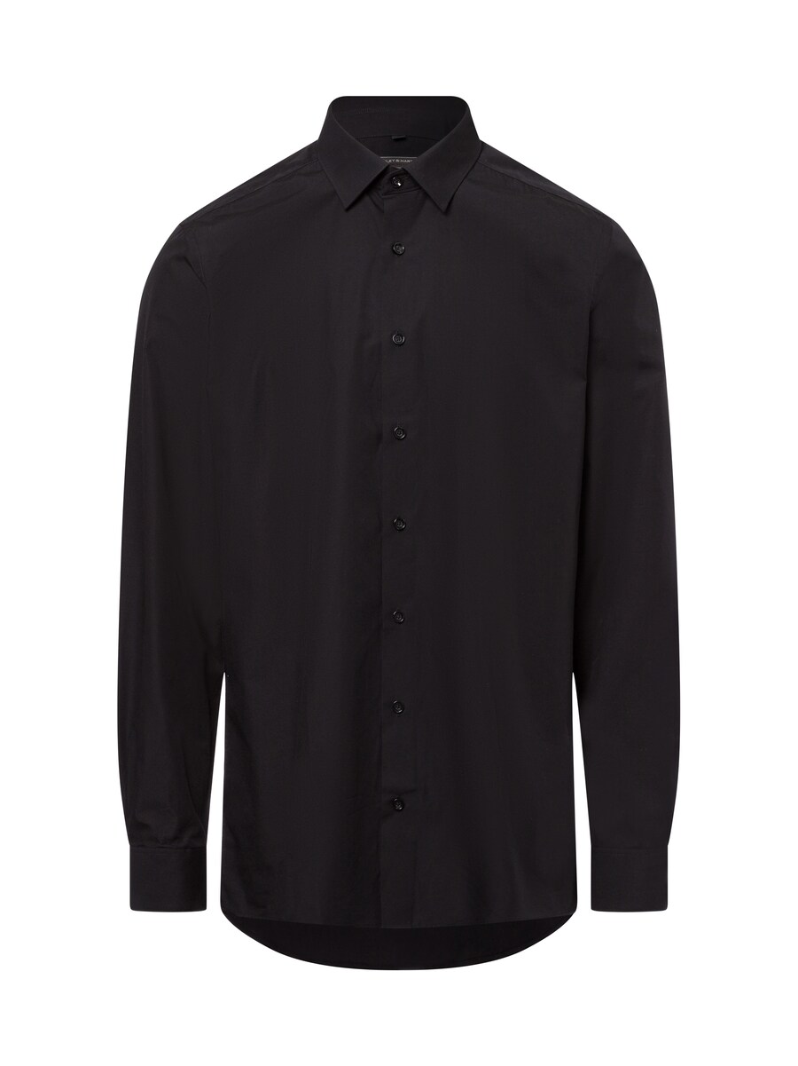 

Рубашка делового покроя Regular Fit Finshley & Harding Easy Care, черный