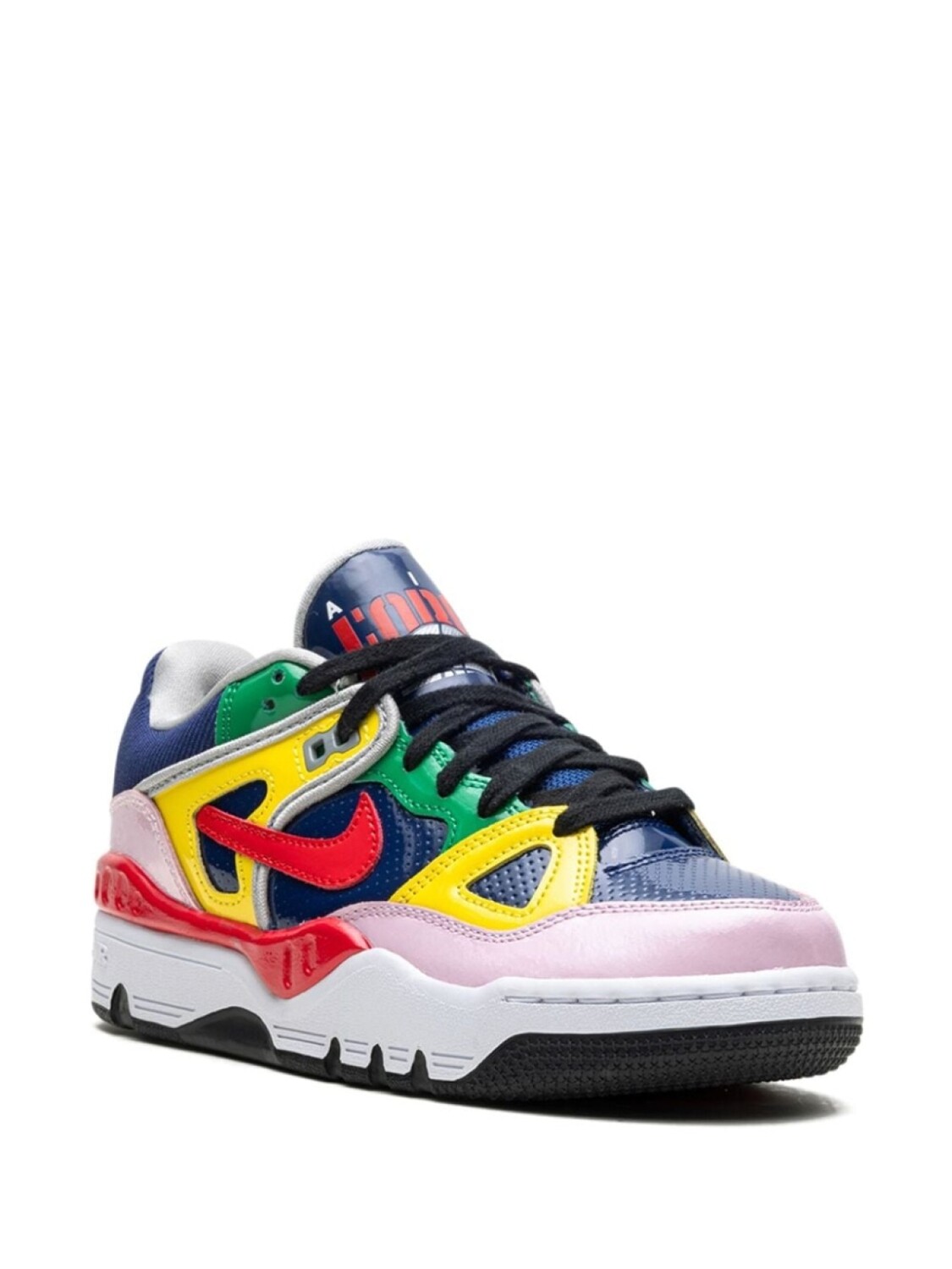 Кроссовки Nike x Nigo Air Force 3 Low "Blue Void", синий — фото 2