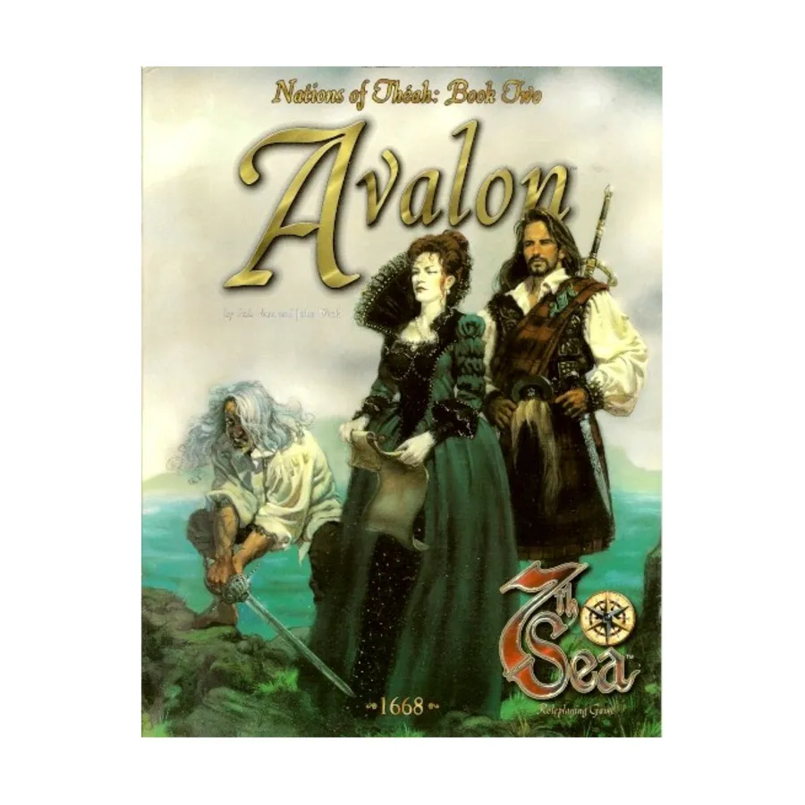 

Nations of Theah Book 2 - Avalon, 7th Sea, мягкая обложка