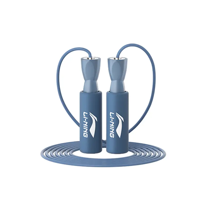 

LiNing Фитнес-тренировка Несчетные скакалки для взрослых ПВХ-веревка Пена Антискользящий контроллер Li-Ning, peacock синий[foam slip-resistant controller/metal bearings/cord length 2.9m]