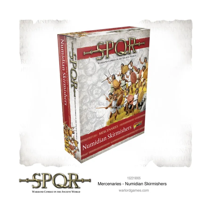 

Наемники - Нумидийские застрельщики, SPQR (28mm) (Warlord Games)