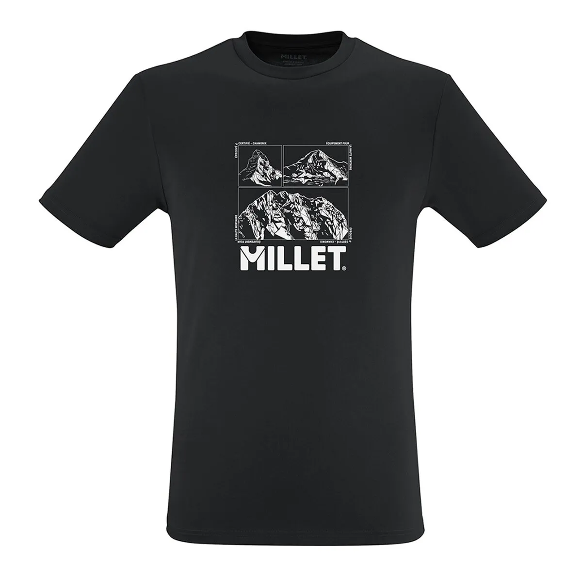 

Мужская футболка CHAMONIX LOGO TS SS M Millet, черный