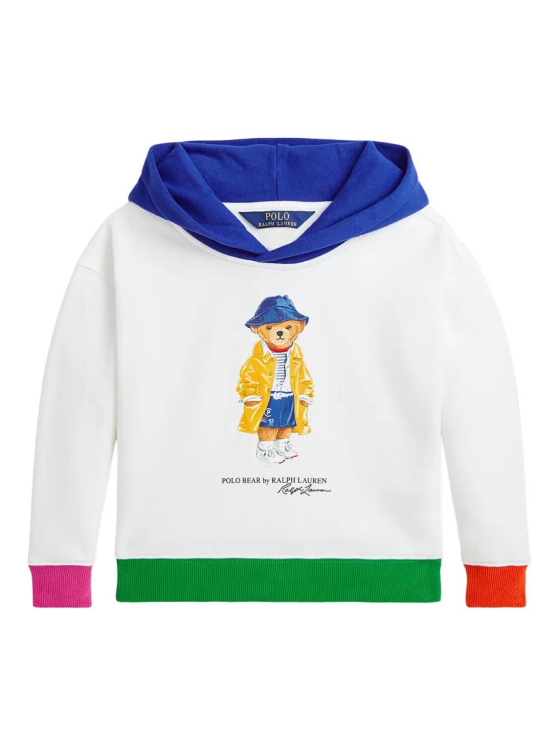 

Толстовка с капюшоном Teddy Bear от POLO RALPH LAUREN KIDS, белый