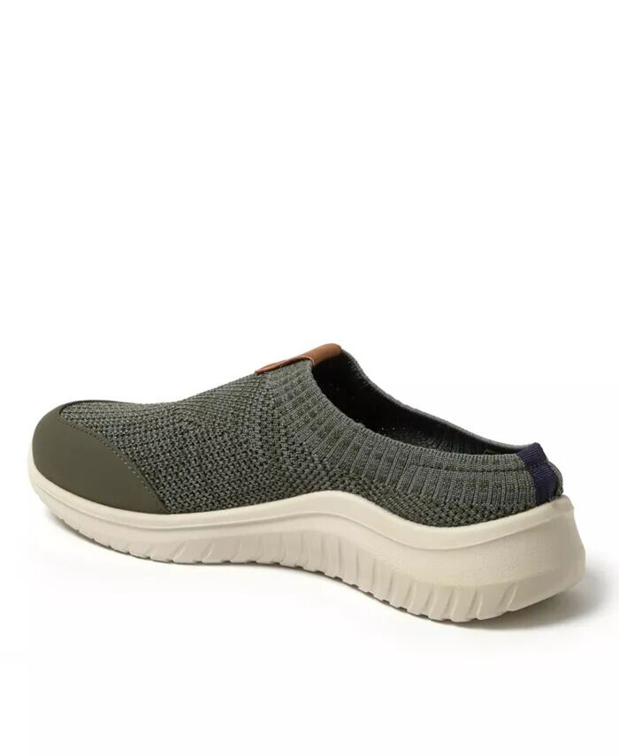 Женские трикотажные сабо без шнуровки Gracie Sport Dearfoams, зеленый — фото 2