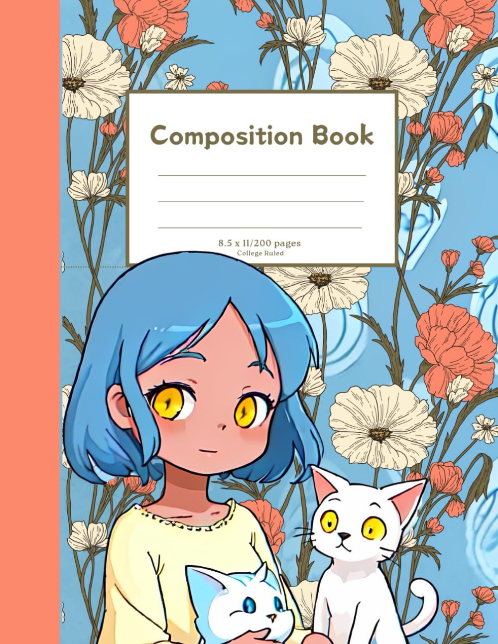 

Composition Note Book: Anime Cat (Independently published)