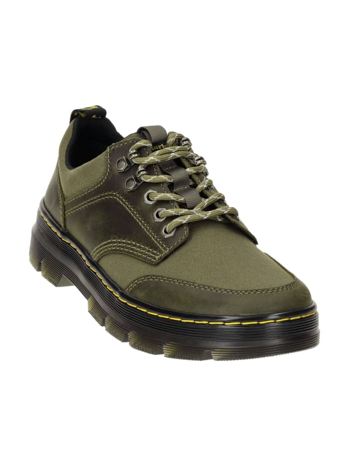 Dr. Martens Классические туфли на шнуровке зеленого цвета — фото 3