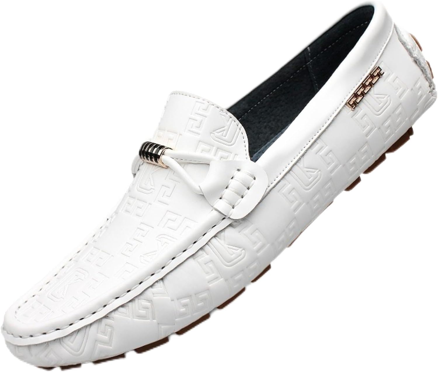 

Мужские лоферы из натуральной кожи на плоской подошве, повседневная обувь типа слипонов, легкие мягкие с круглым носком, дышащие и удобные мокасины для ежедневной прогулки, вождения и работы в офисе Netehadi, белый