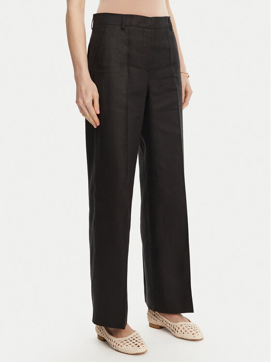 

Брюки прямого кроя Malizia 2515131052 Weekend Max Mara, черный