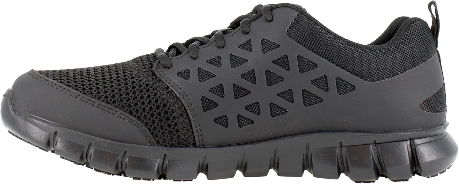 Мужские рабочие оксфорды Reebok Work Sublite Cushion Work Oxford, черный — фото 4