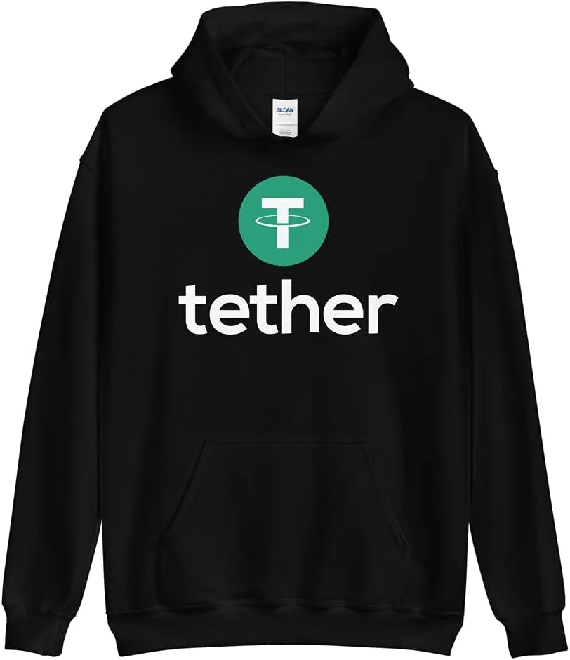 

Толстовка Tether Crypto с капюшоном Hogue WS LLC