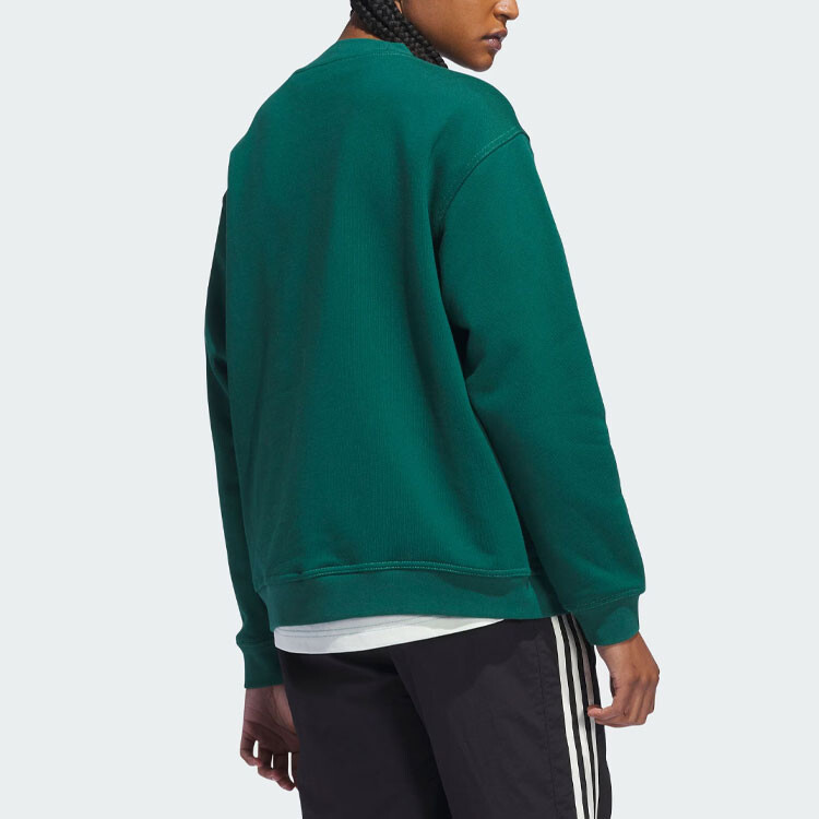 HYC Толстовка унисекс лесной зеленый Adidas Originals, зеленый — фото 4