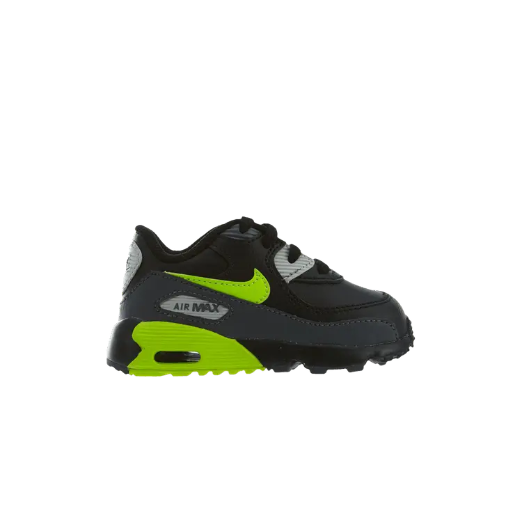 

Кроссовки Nike Air Max 90 Leather TD 'Dark Grey Volt', черный