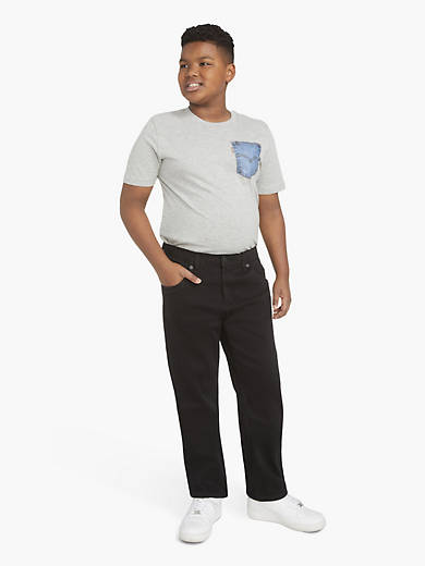 

Джинсы Husky Slim Fit Eco Performance 511 для мальчиков 8-20 лет Levi's, цвет Black Stretch - Black