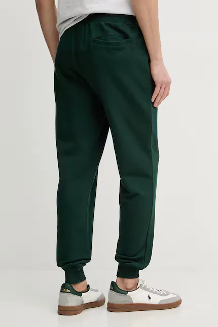Спортивные брюки из хлопка модель 1 Tommy Hilfiger, зеленый — фото 3