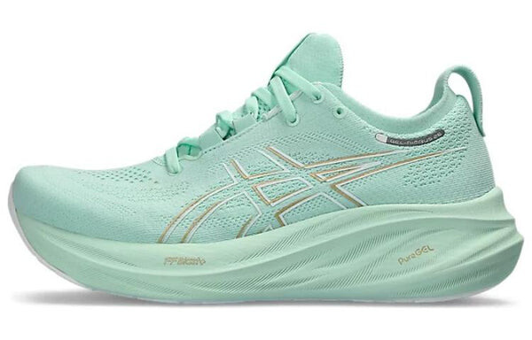 Кроссовки gel-nimbus 26 wide 'mint tint' Asics, зеленый — фото 2