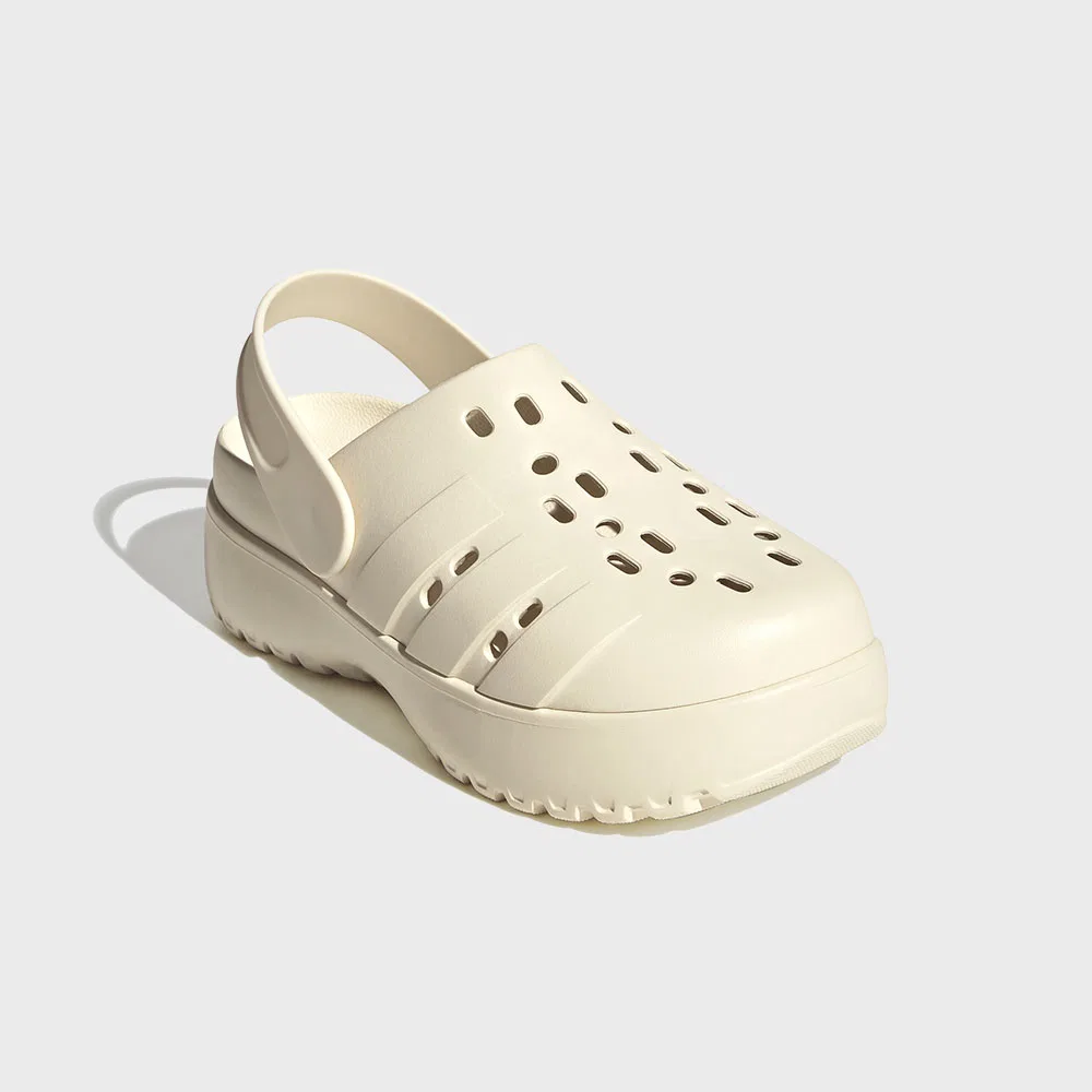 Мужские сабо Adilette Platform Clog Wonder White от Adidas