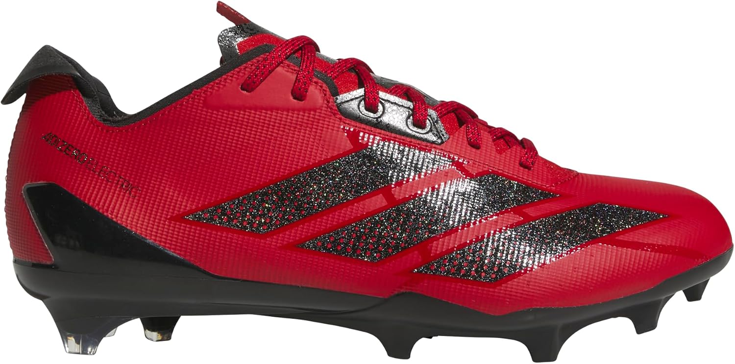 Мужские кроссовки Adidas Adizero Electric, черный/красный — фото 3