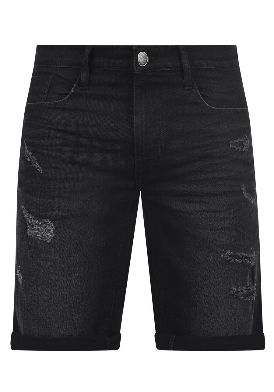 

Джинсовые шорты BLEND Regular Jeans Deniz, черный деним