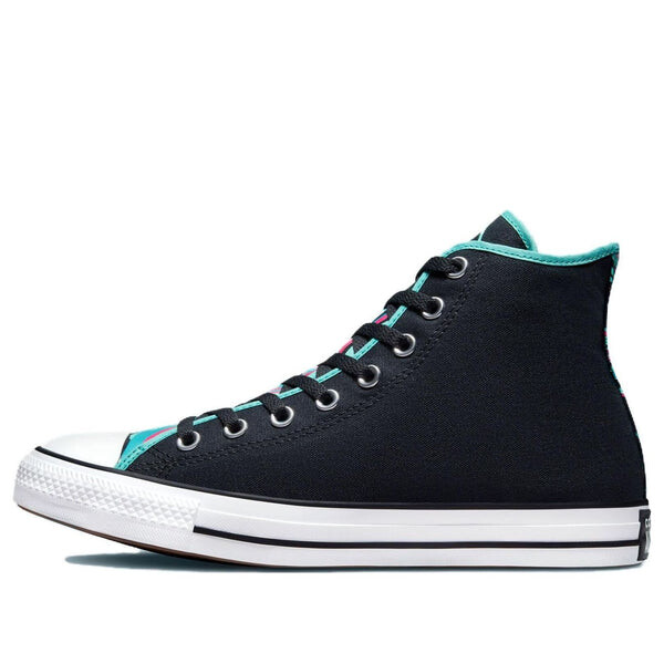 

Кроссовки chuck taylor all star marbled 'black teal green' Converse, черный