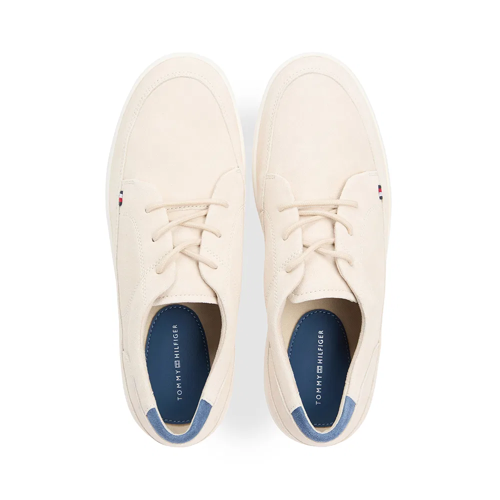 Мужские гибридные туфли Milan Suede кремовые от Tommy Hilfiger — фото 4