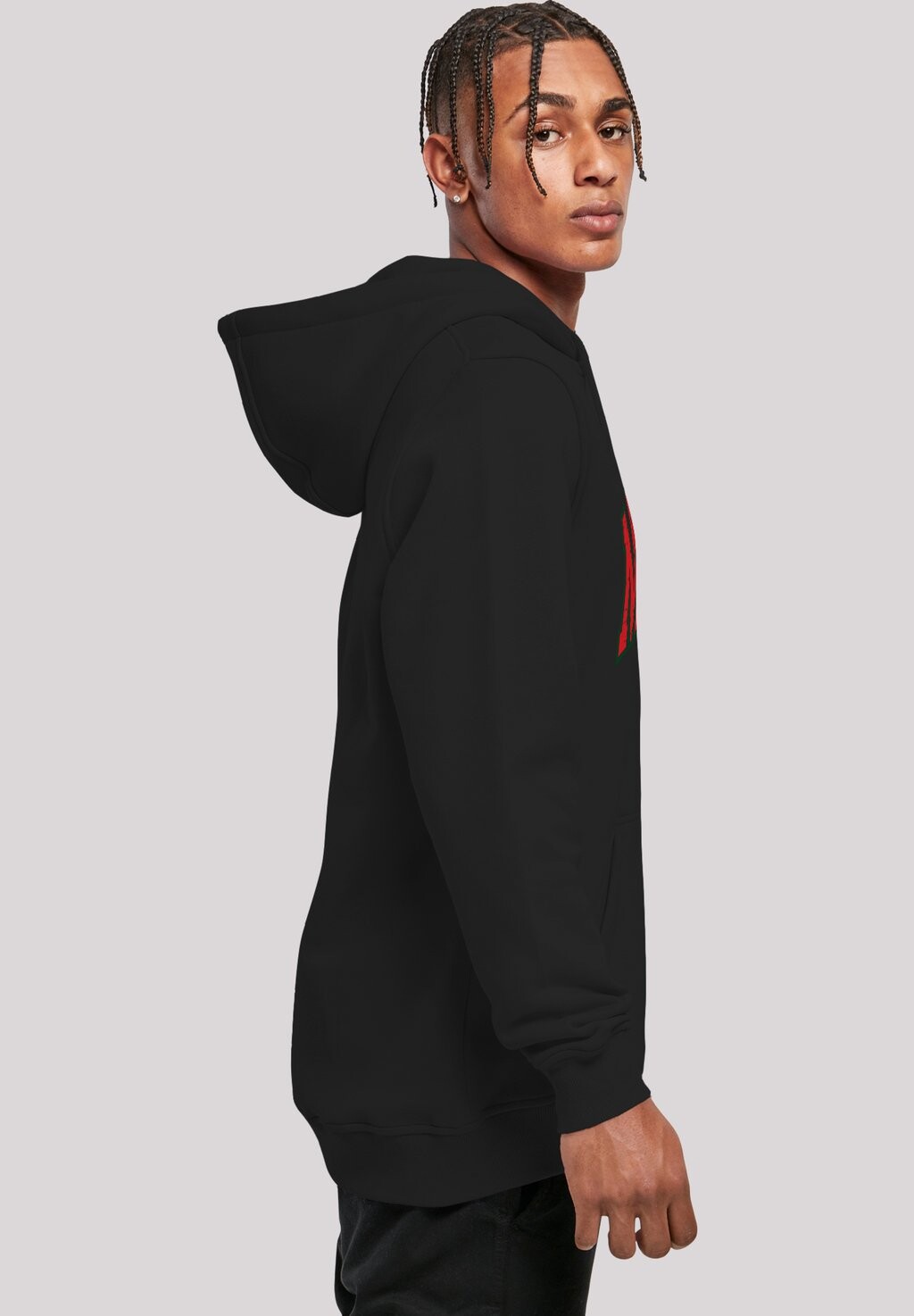 

Толстовка с капюшоном WEIHNACHTEN VARSITY RETRO F4NT4STIC, черный