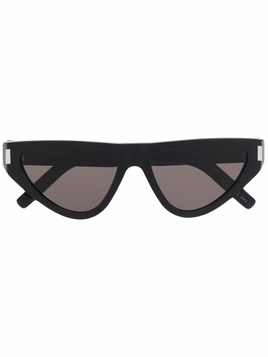 

Saint Laurent Eyewear солнцезащитные очки в оправе 'кошачий глаз', черный