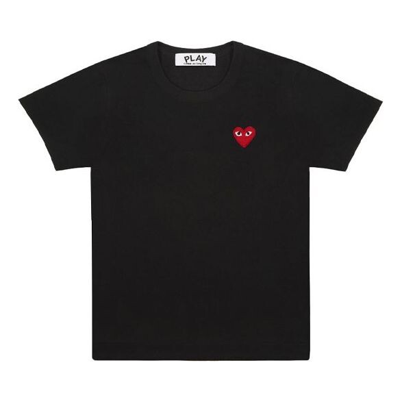 

Футболка small logo tee 'black' Comme Des Garcons Play, черный