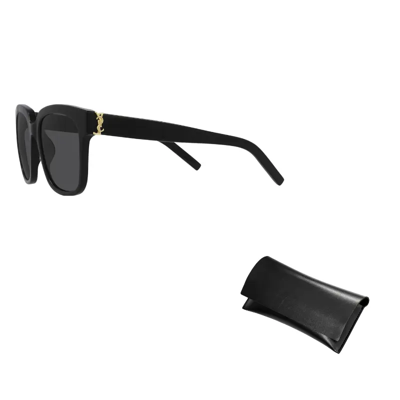 

Солнцезащитные очки Saint Laurent Square-frame, черный