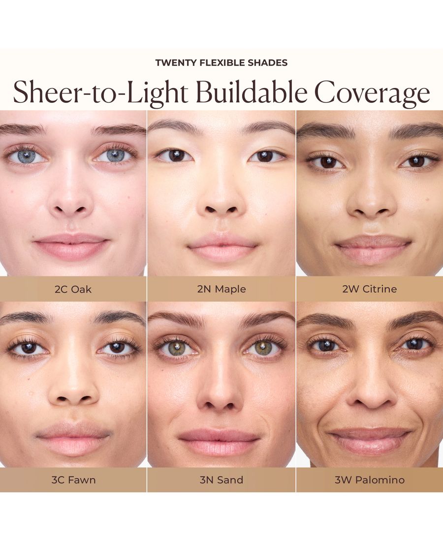 Крем для лица SPF LAURA MERCIER Тонирующий увлажняющий с эффектом сияния, цвет 2w citrine- light with warm — фото 3