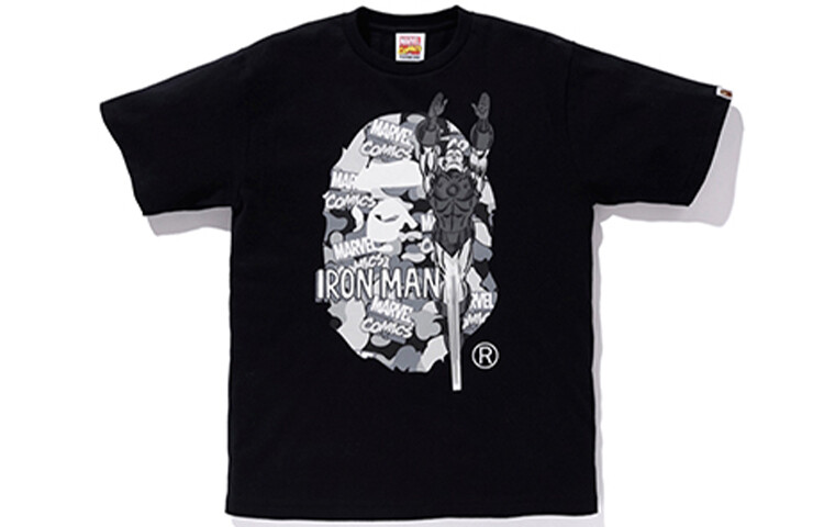 

BAPE Marvel Футболка унисекс A Bathing Ape