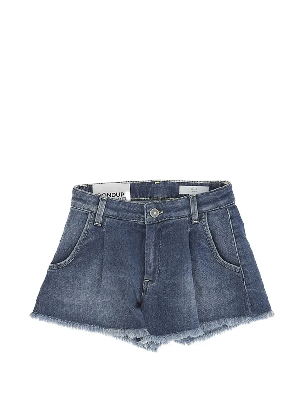 Шорты из денима с потертостями Dondup Kids, синий