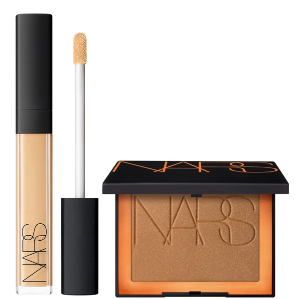 

Сияющий кремовый консилер café con leche и бронзирующая пудра lagoon Nars, цвет café con leche l2.6