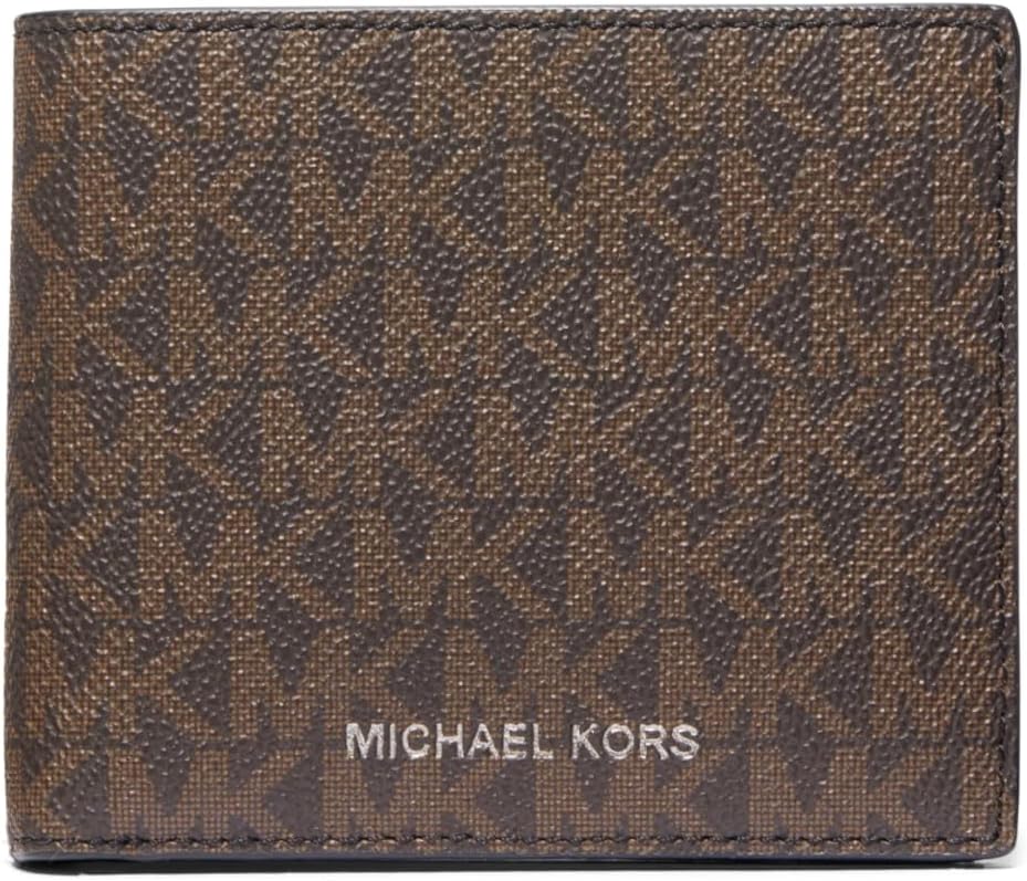 

Мужской кошелек-купюрница Greyson от Michael Kors, Brown/Black Signature