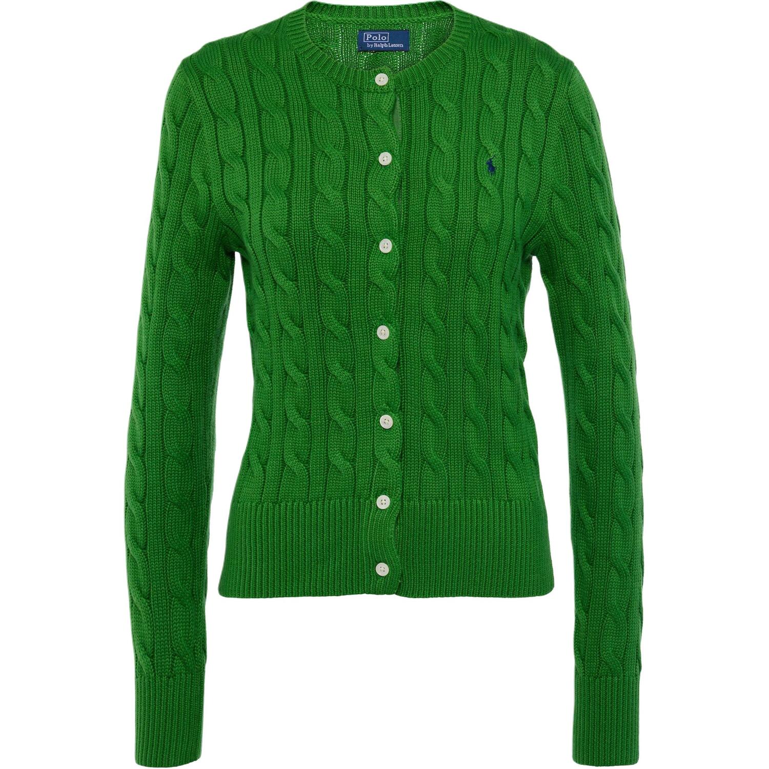 

Кардиган с вышивкой Polo Pony Polo Ralph Lauren, зеленый