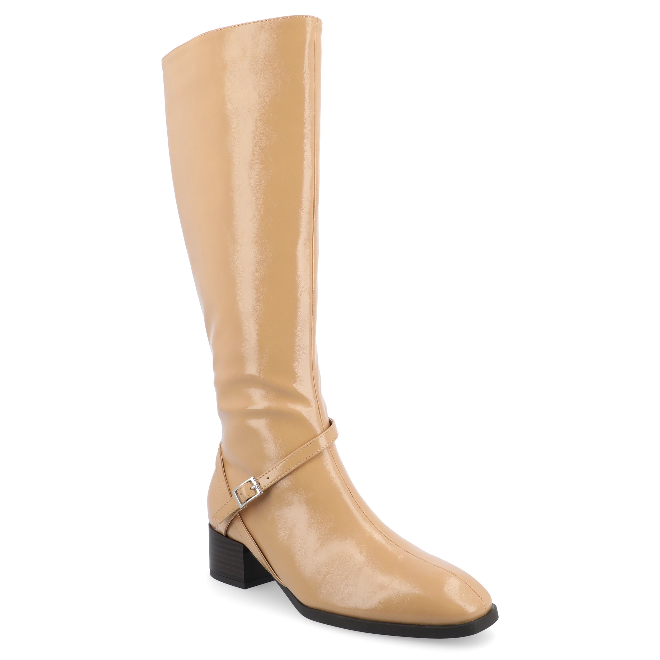 Женские сапоги Journee Collection Tru Comfort Foam с широкой колодкой и расширенной голенищей Rhianah, Tan