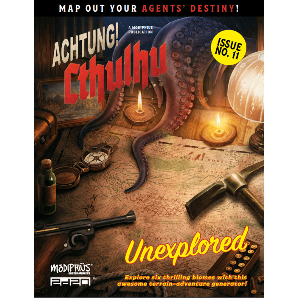 

Ролевая игра Modiphius Entertainment Achtung! Cthulhu RPG: Unexplored