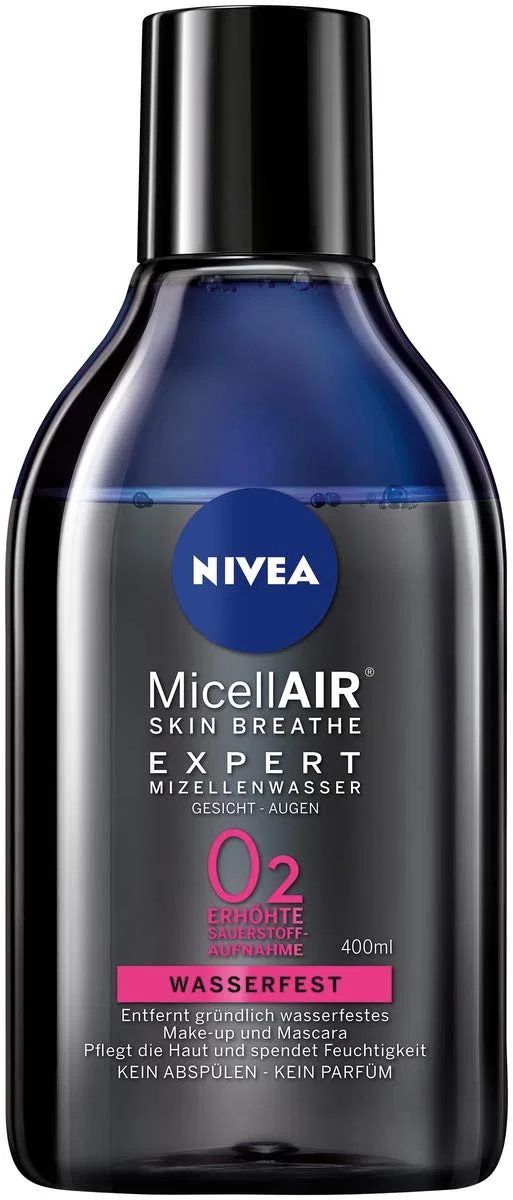 Мицеллярная вода Nivea — MicellAIR Skin Breathe Expert водостойкая, 400 мл