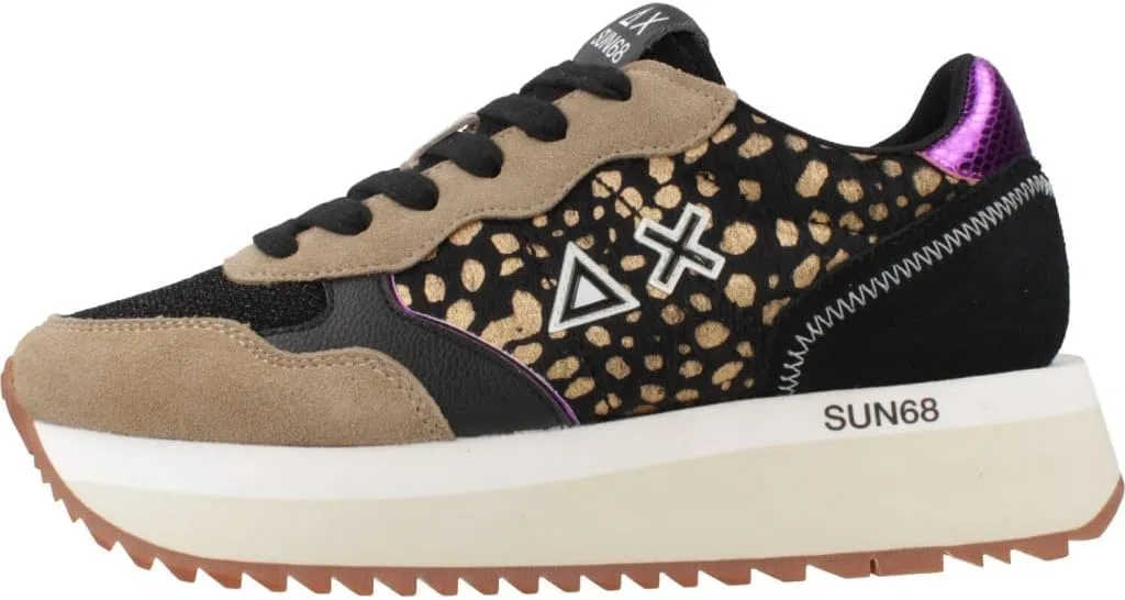 Кроссовки SUN68 Unisex Big Ally Animalier, Black — фото 2