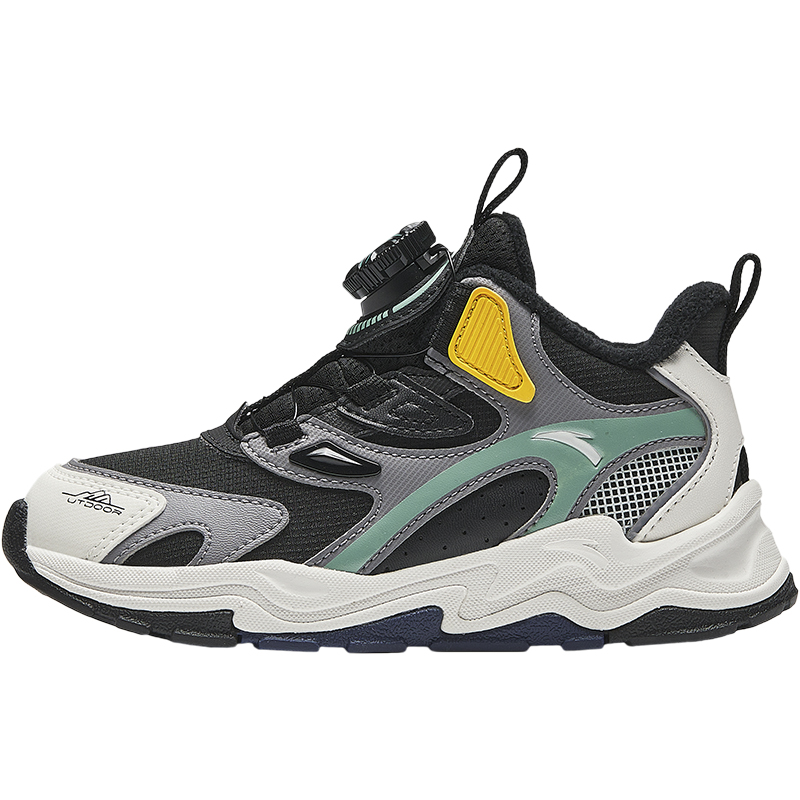 

Детские повседневные туфли Pre-school Antakids, черный/белый/зеленый