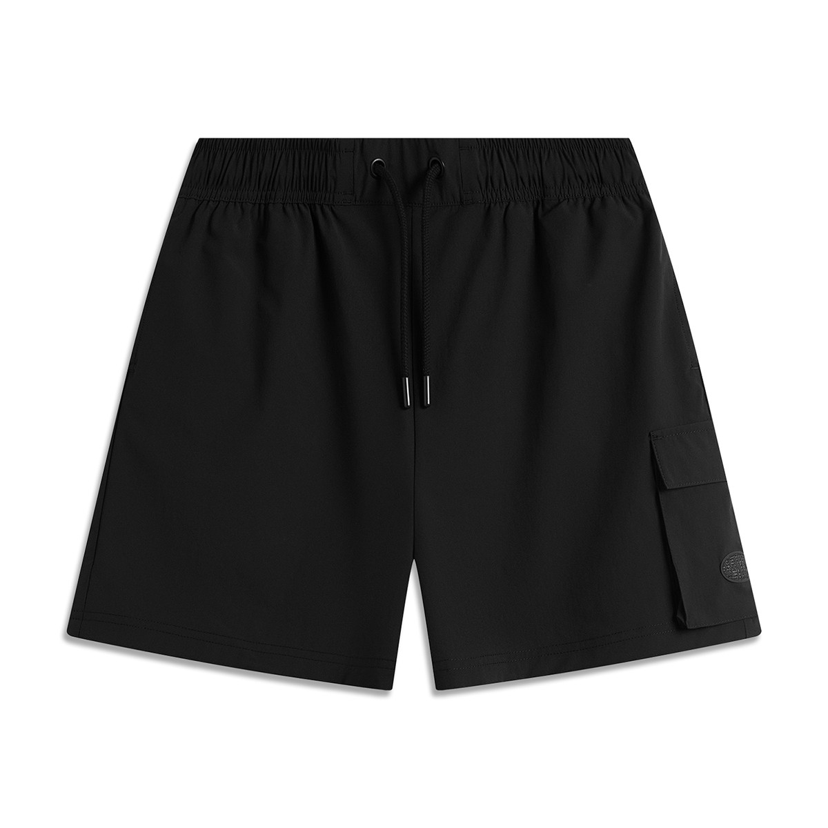 

Женские повседневные шорты Li Ning, черные, тонкие